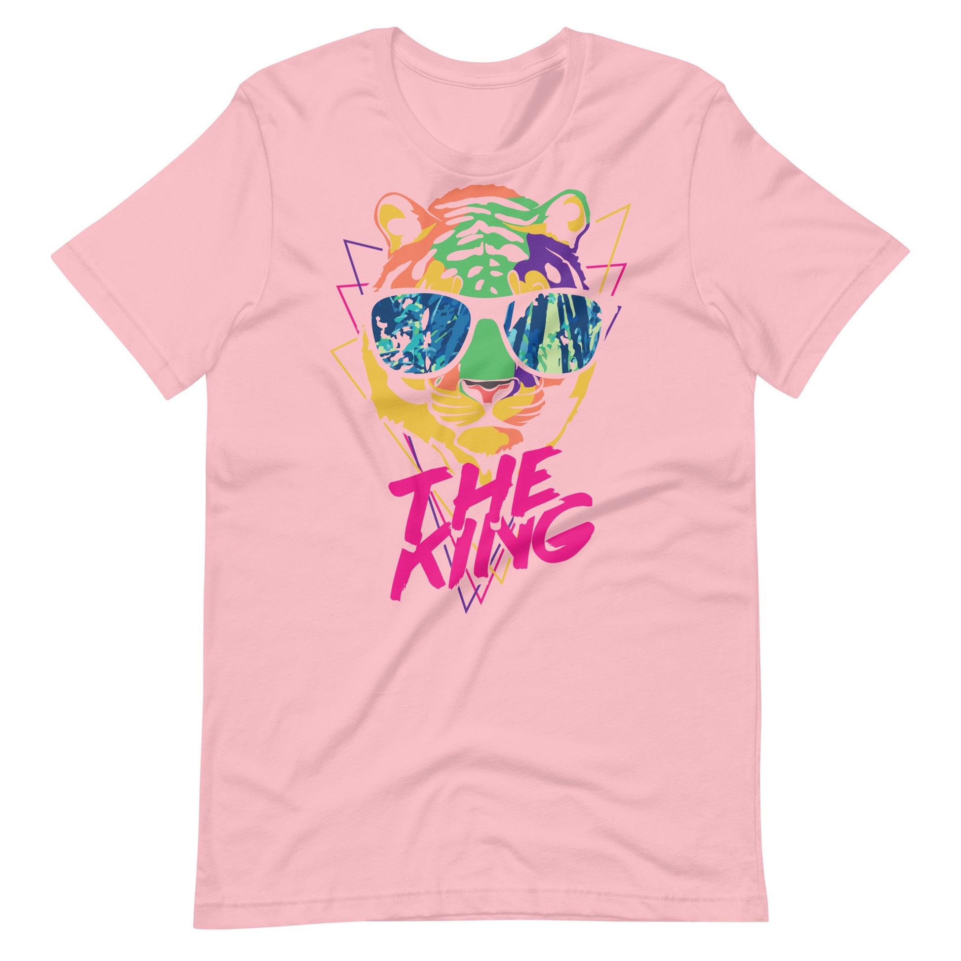 Printagon - The king - Unisex T-shirt - Pink / S