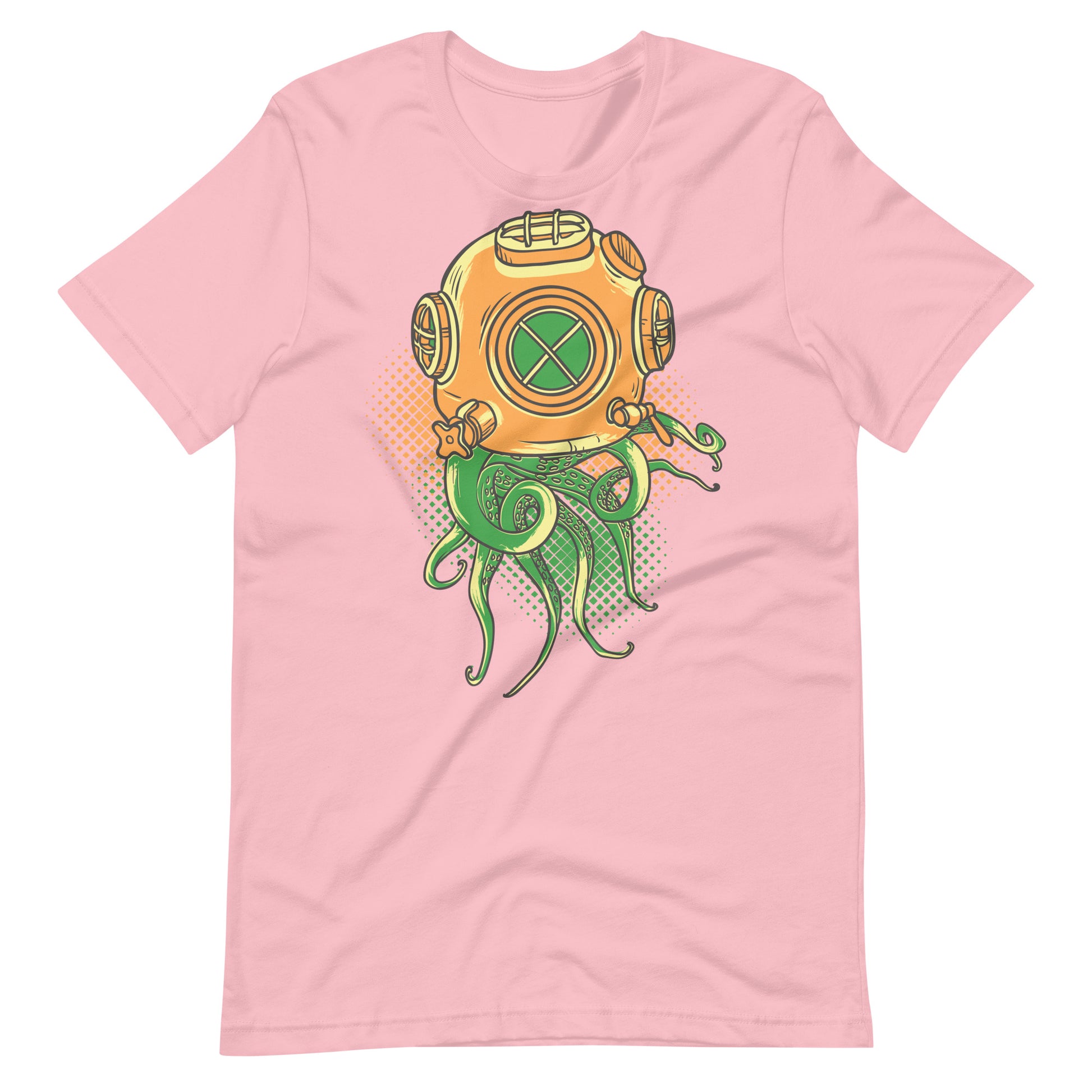 Printagon - Octopus - Unisex T-shirt - Pink / S