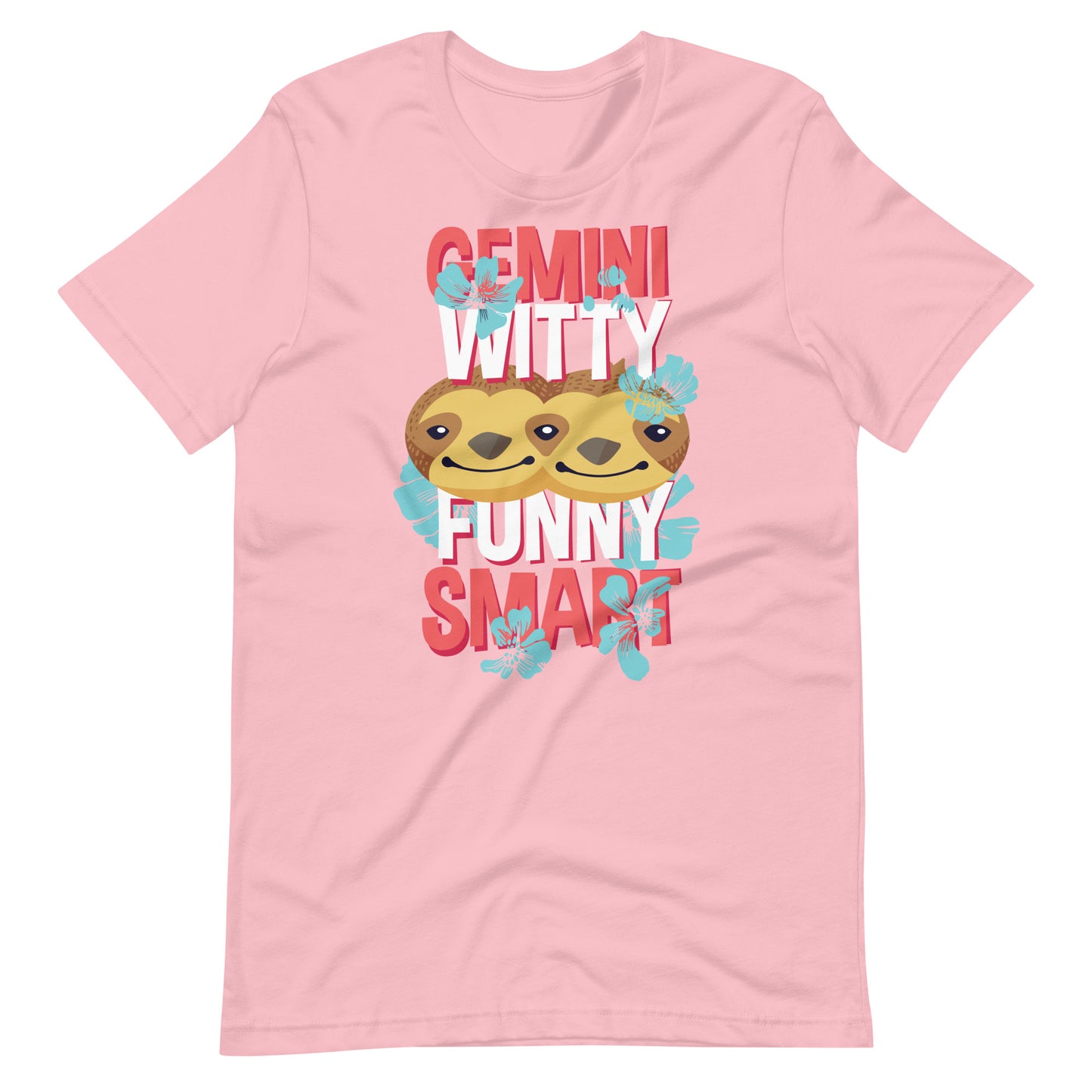 Printagon - Gemini T-shirt - Pink / S