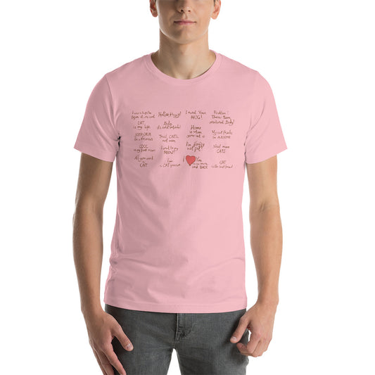 Printagon - Cat Quotes - Unisex T-shirt -