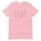 Printagon - Cat Quotes - Unisex T-shirt - Pink / S