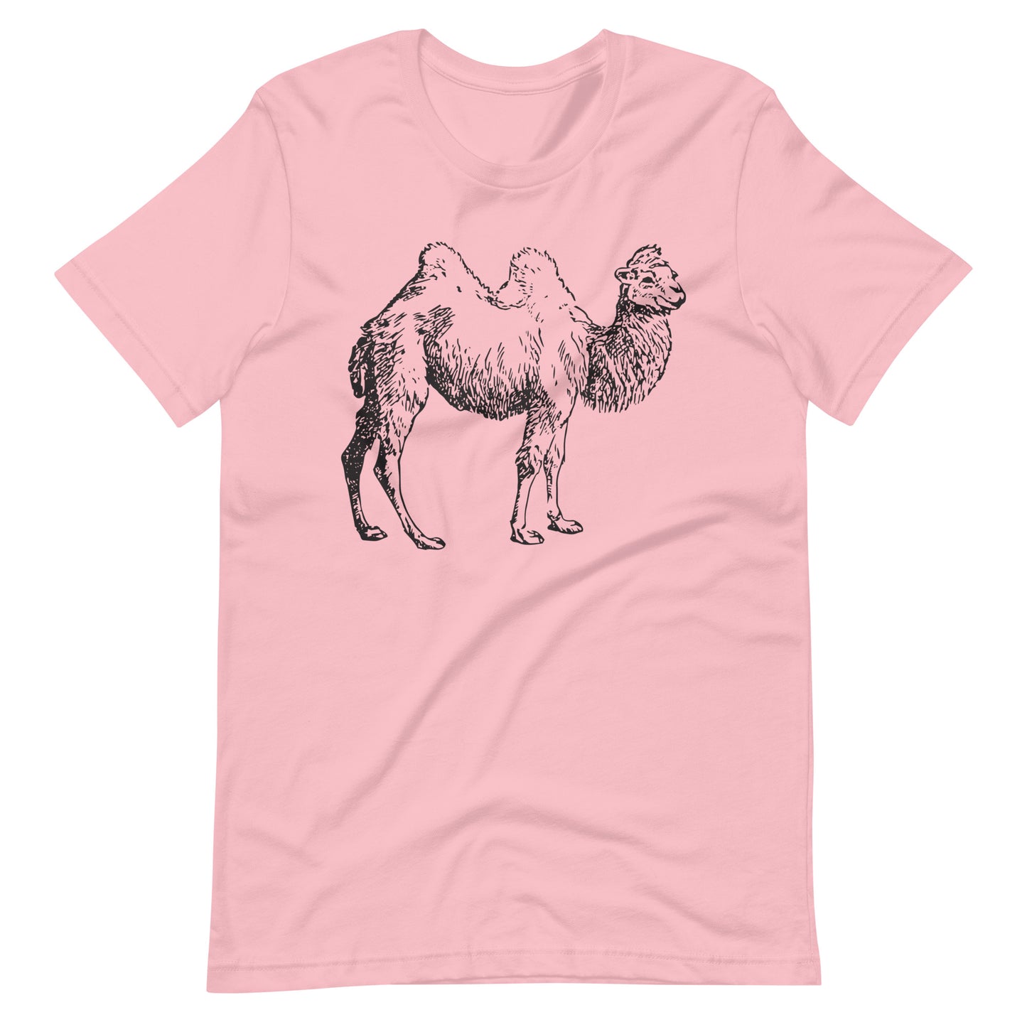 Printagon - Camel - Unisex T-shirt - Pink / S