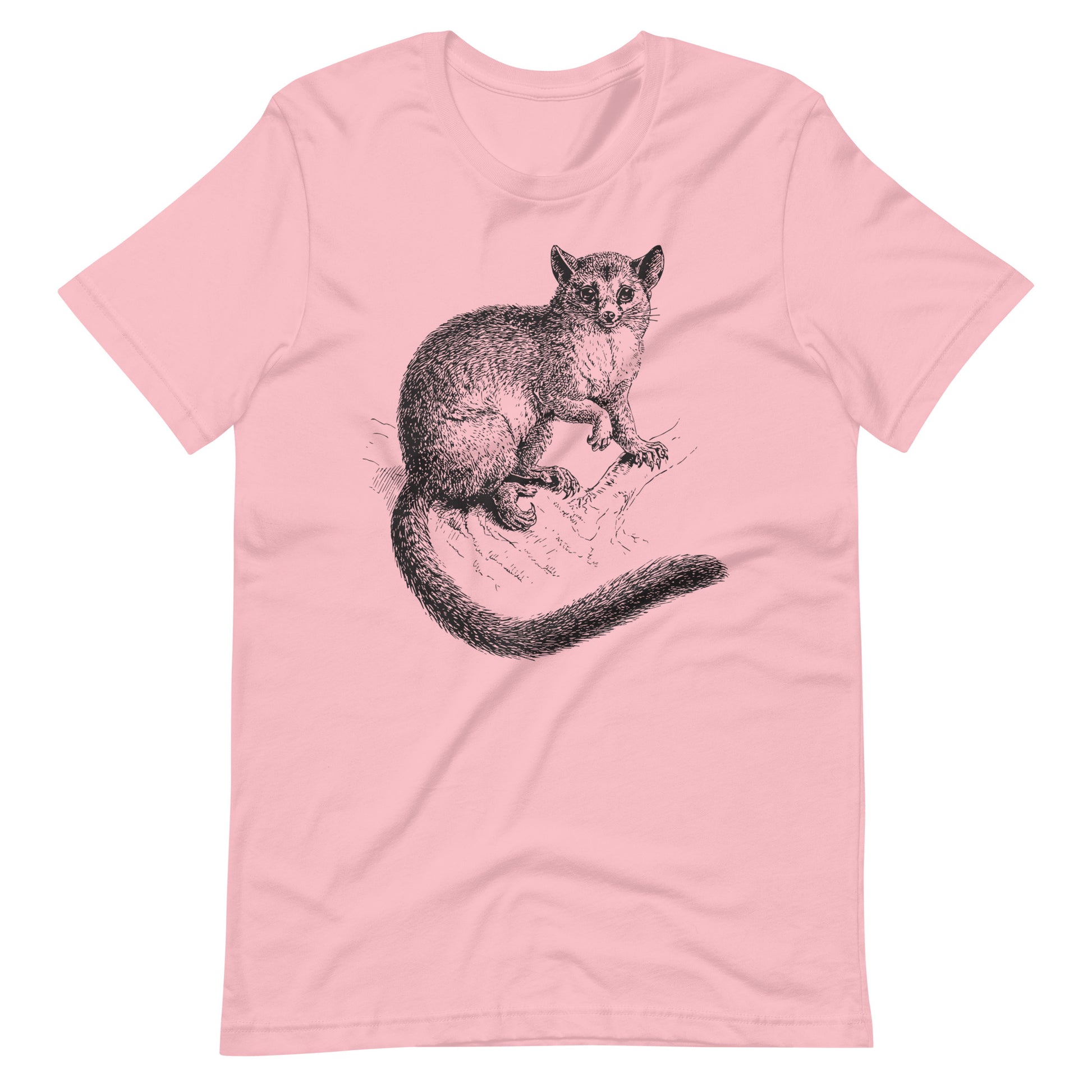 Printagon - The Fox - Unisex T-shirt - Pink / S