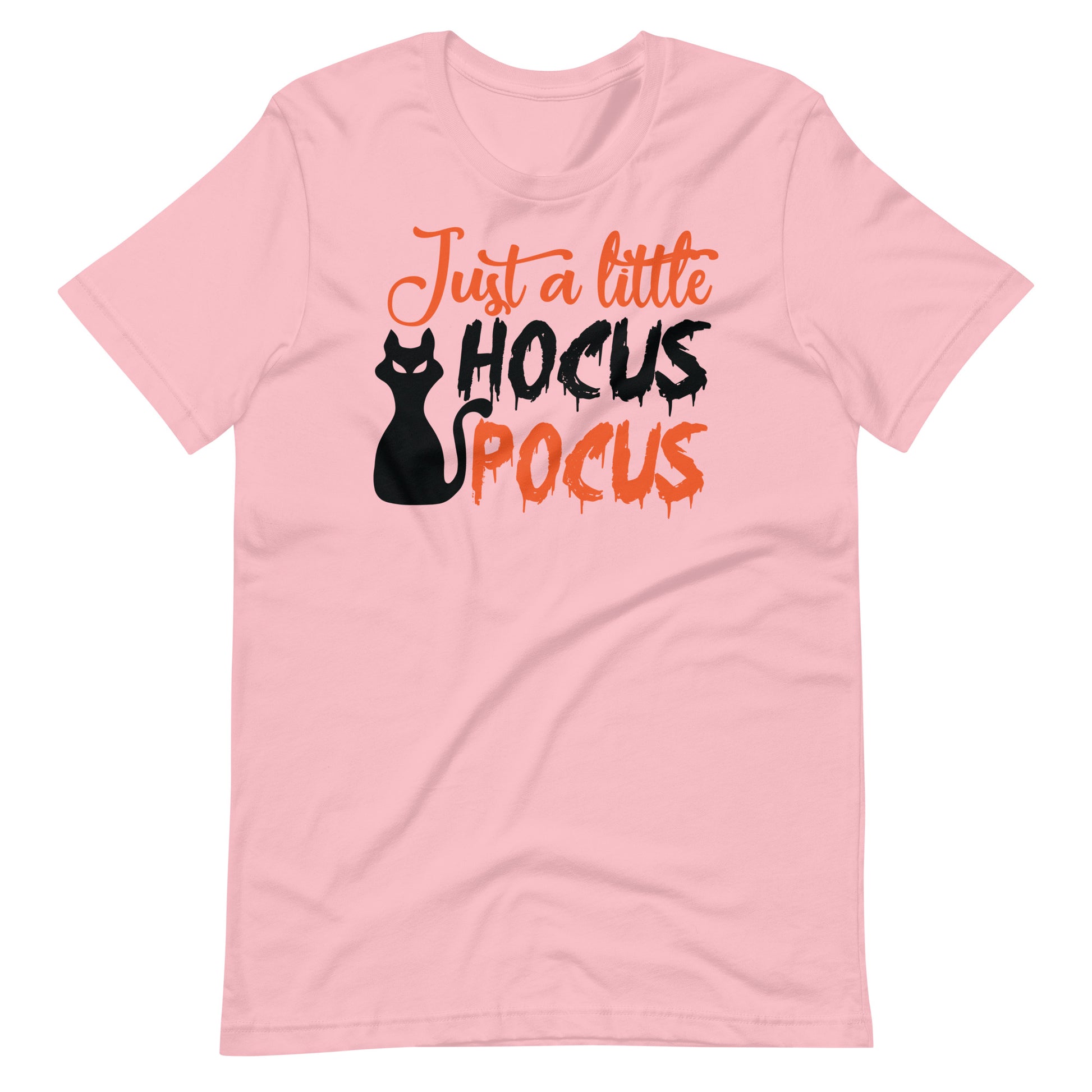 Printagon - Just a Little Hocus Pocus - Unisex T-shirt - Pink / S