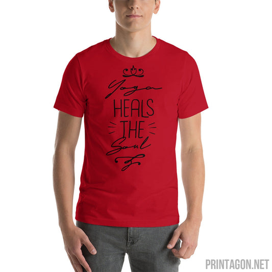 Yoga Heals The Soul - Unisex T-shirt - Printagon