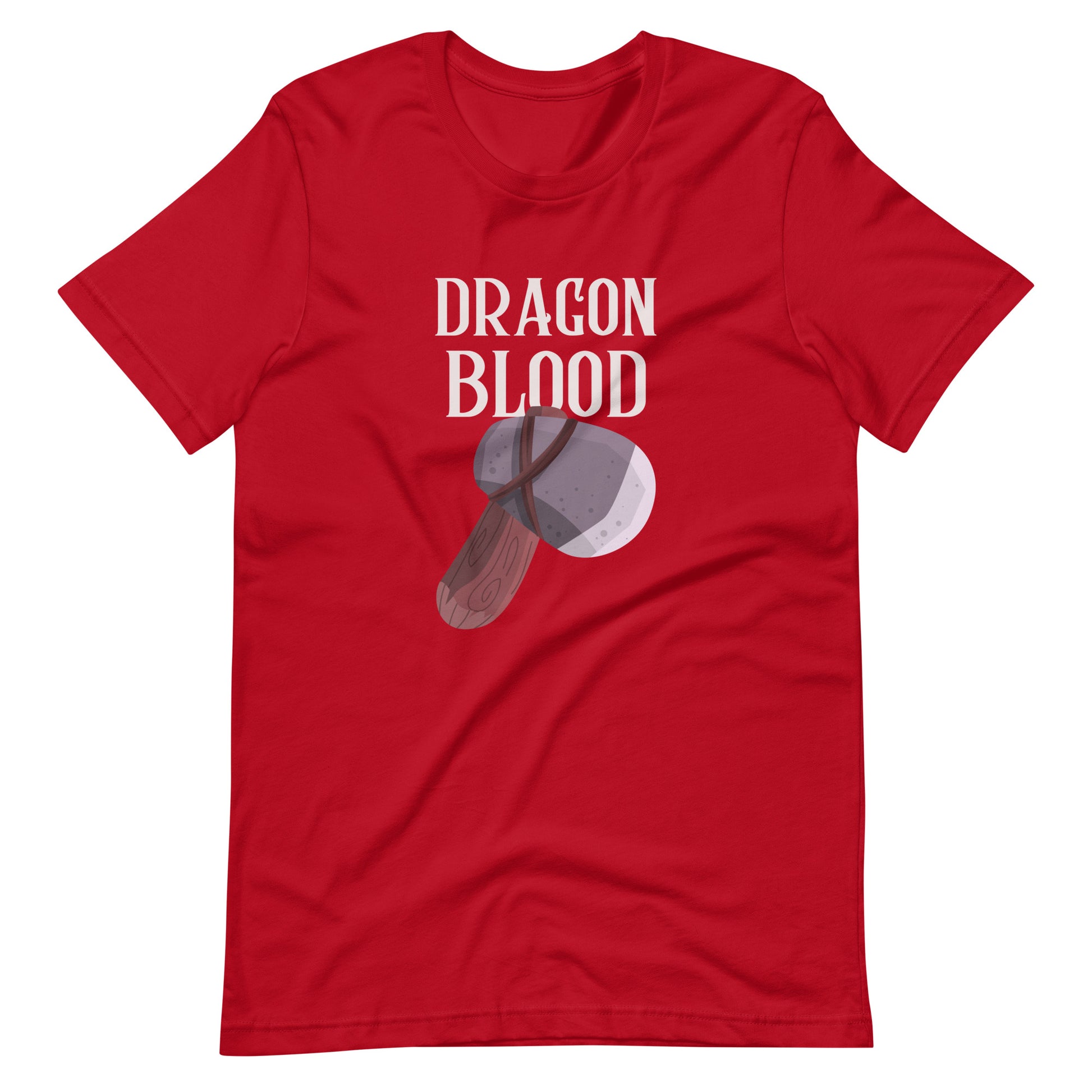 Printagon - Dragon Blood - Unisex T-shirt - Red / XS