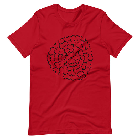 Printagon - Mandala 100 - Red / XS