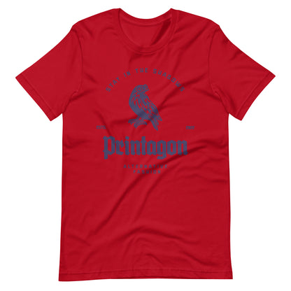 Printagon - Stay in The Shadows Unisex t-shirt - Red / XS Printagon