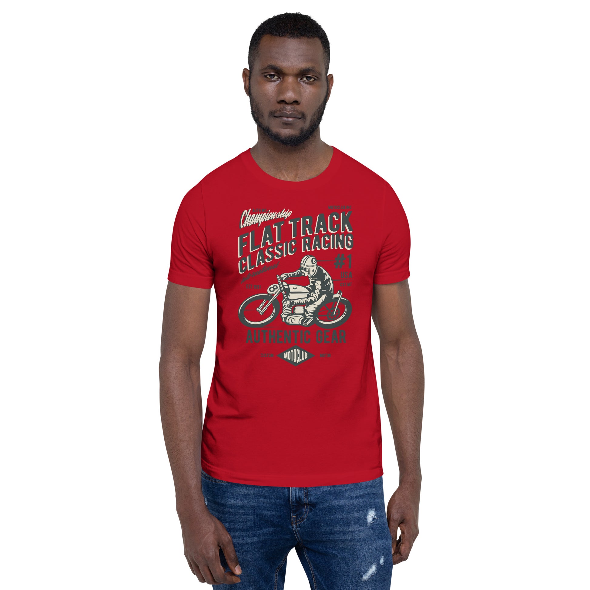 Printagon - Flat Track Classic Racing - T-shirt -