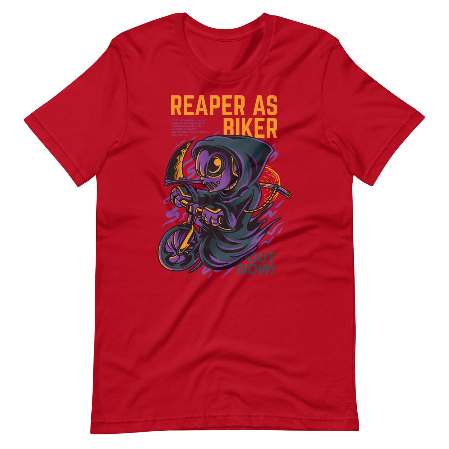 Printagon - Reaper As Riker - T-shirt - Red / XS