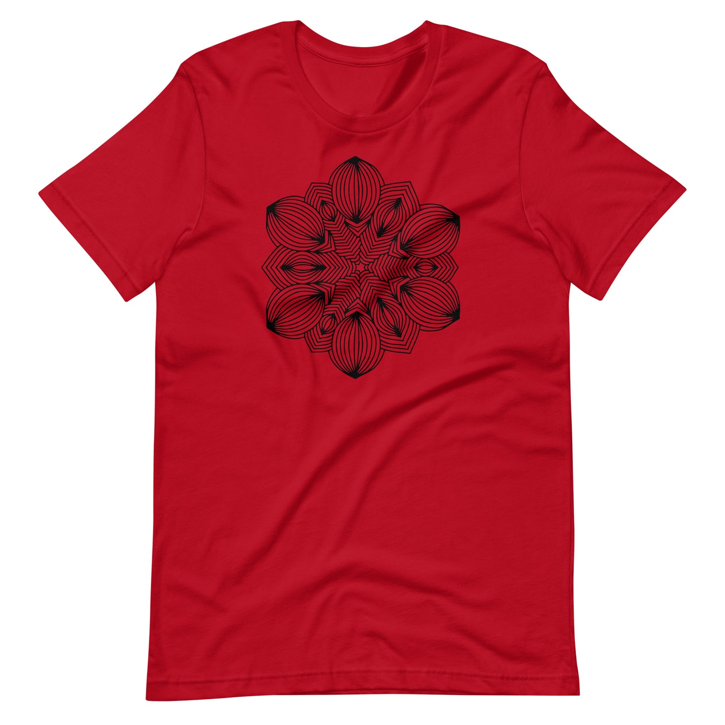 Printagon - Mandala 115 - T-shirt - Red / XS