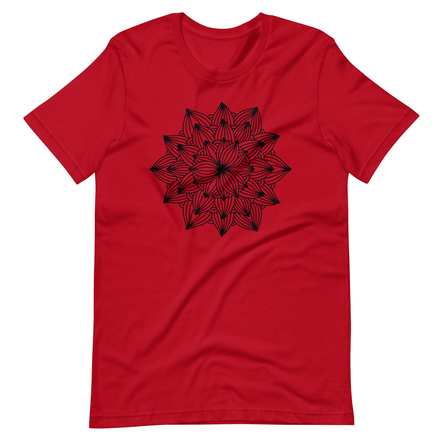 Printagon - Mandala 117 - T-shirt - Red / XS