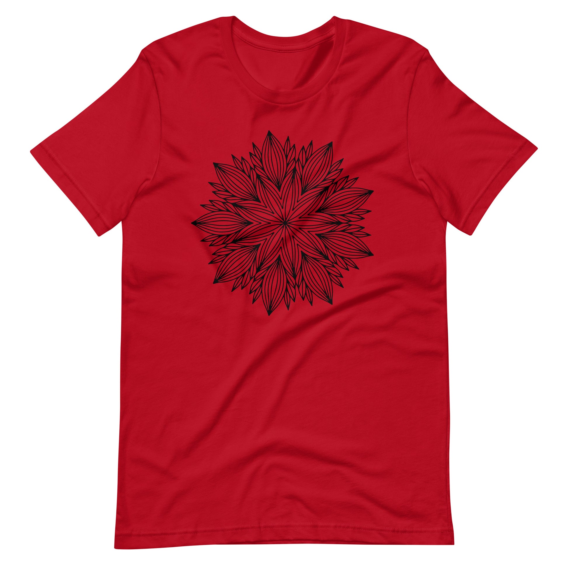 Printagon - Mandala 130 - T-shirt - Red / XS