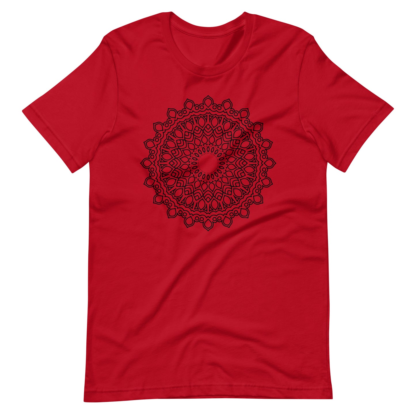 Printagon - Mandala 134 - T-shirt - Red / XS