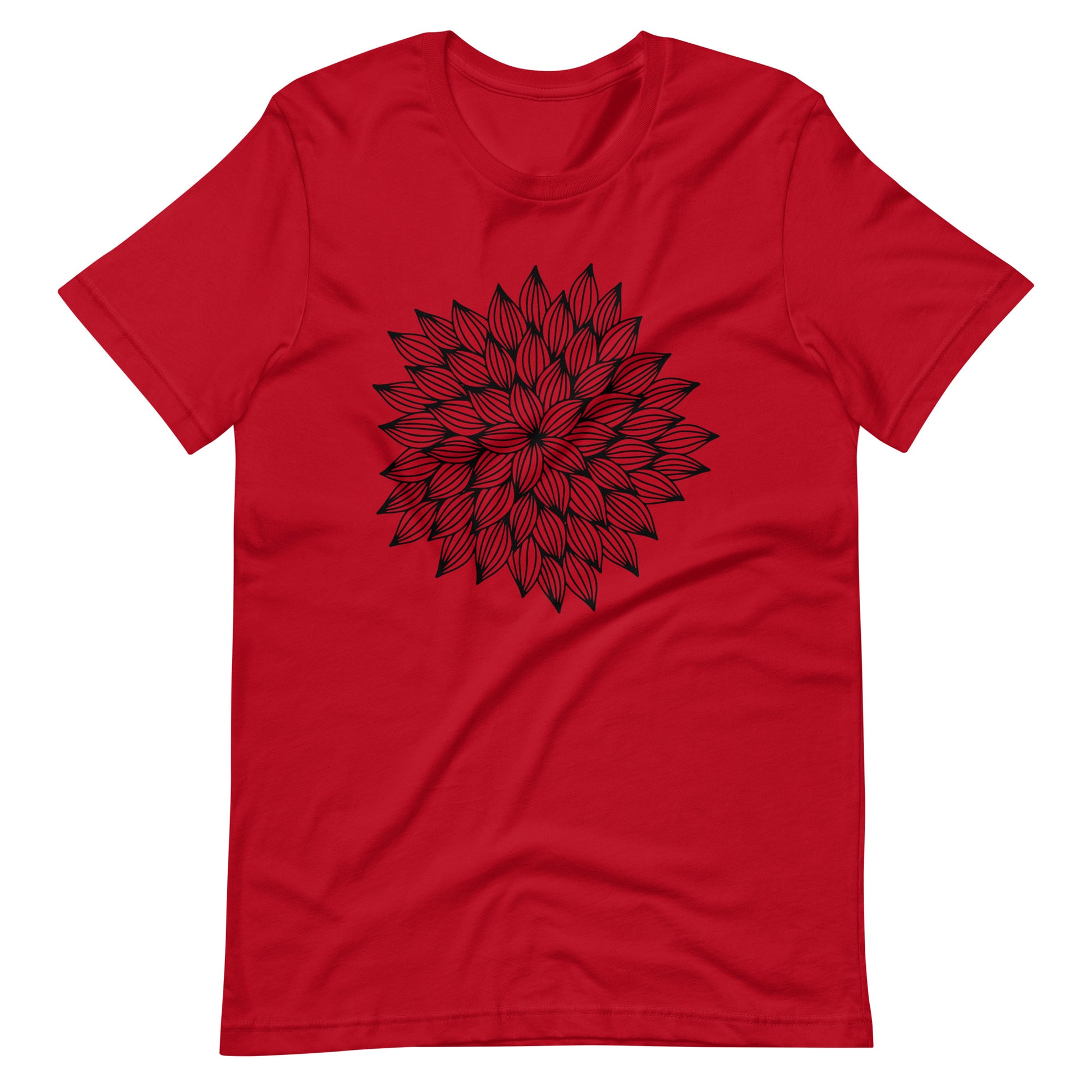 Printagon - Mandala 138 - T-shirt - Red / XS