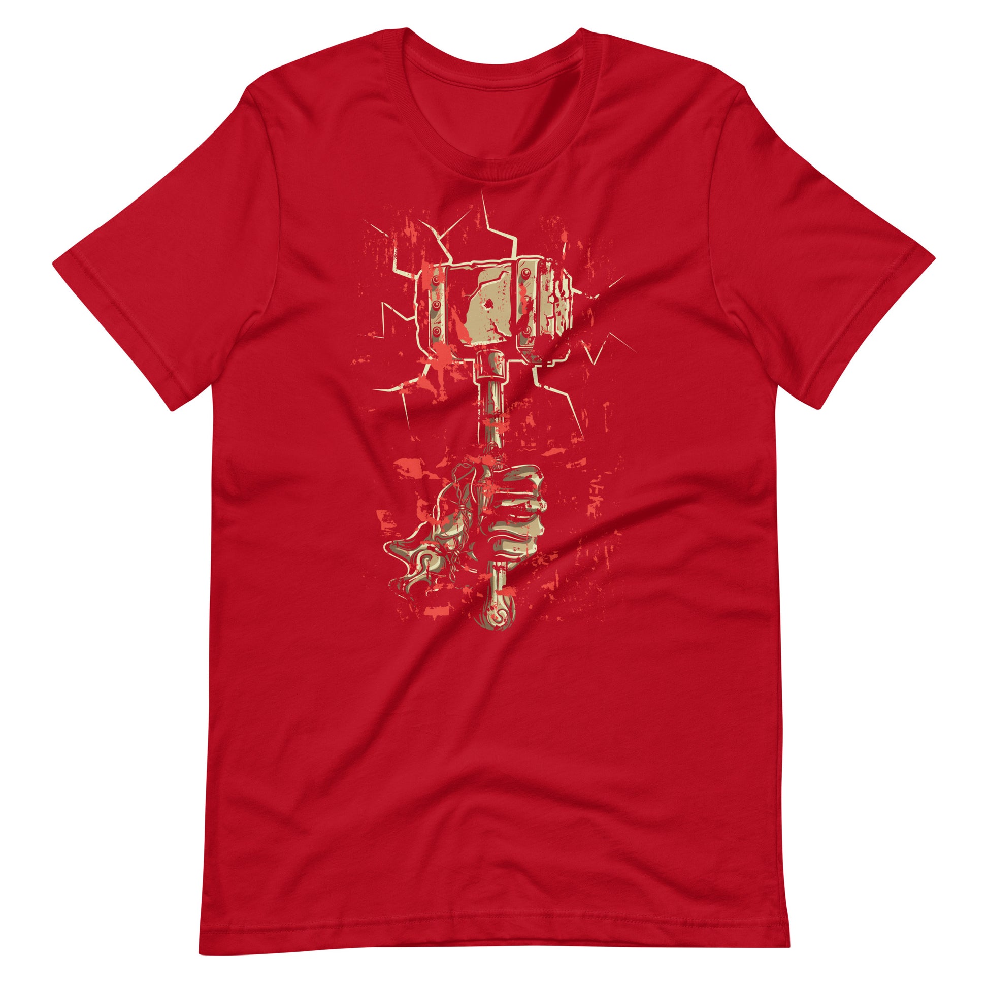 Printagon - Heavy Ax - T-shirt - Red / XS