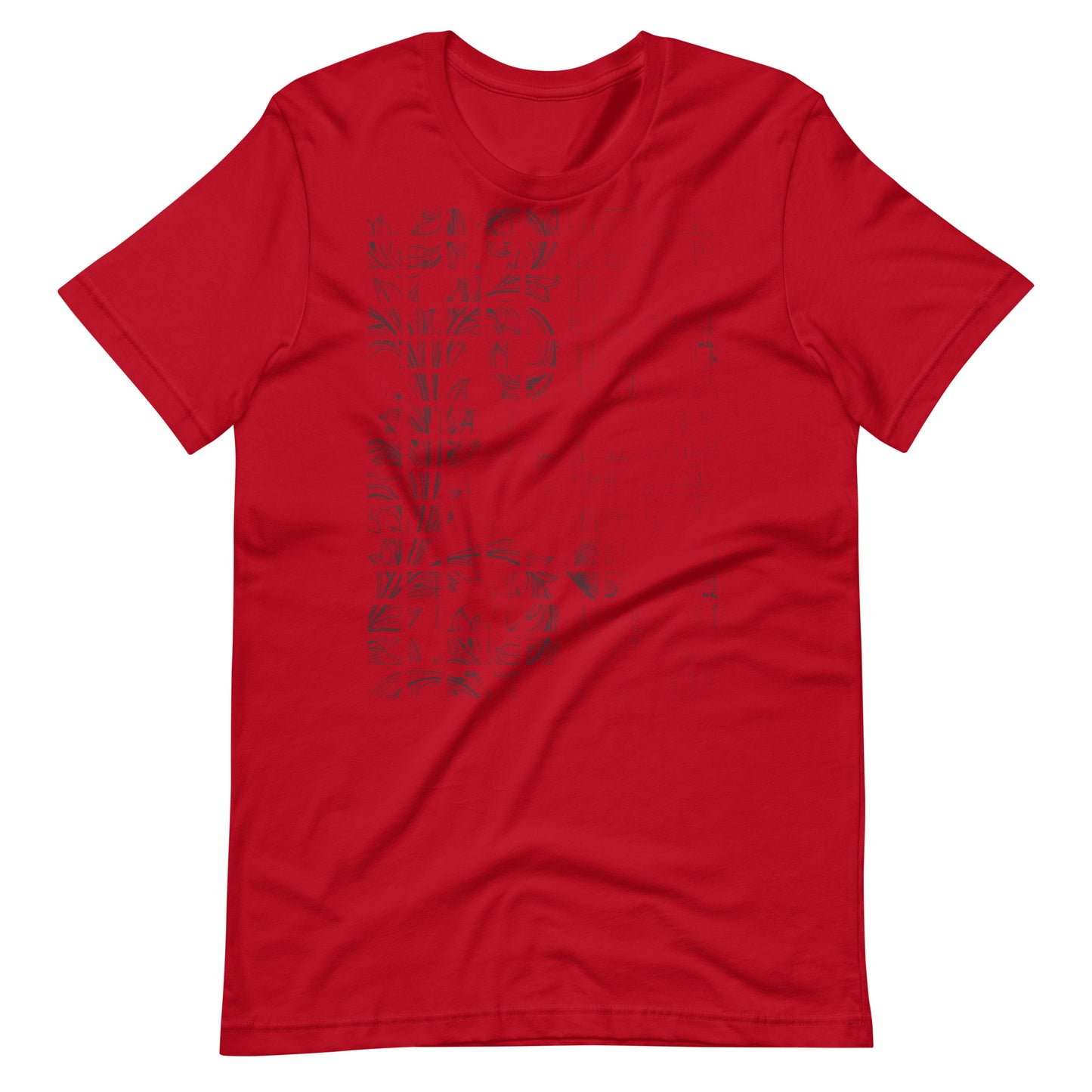 Printagon - Faded Plant - T-shirt - Red / XS