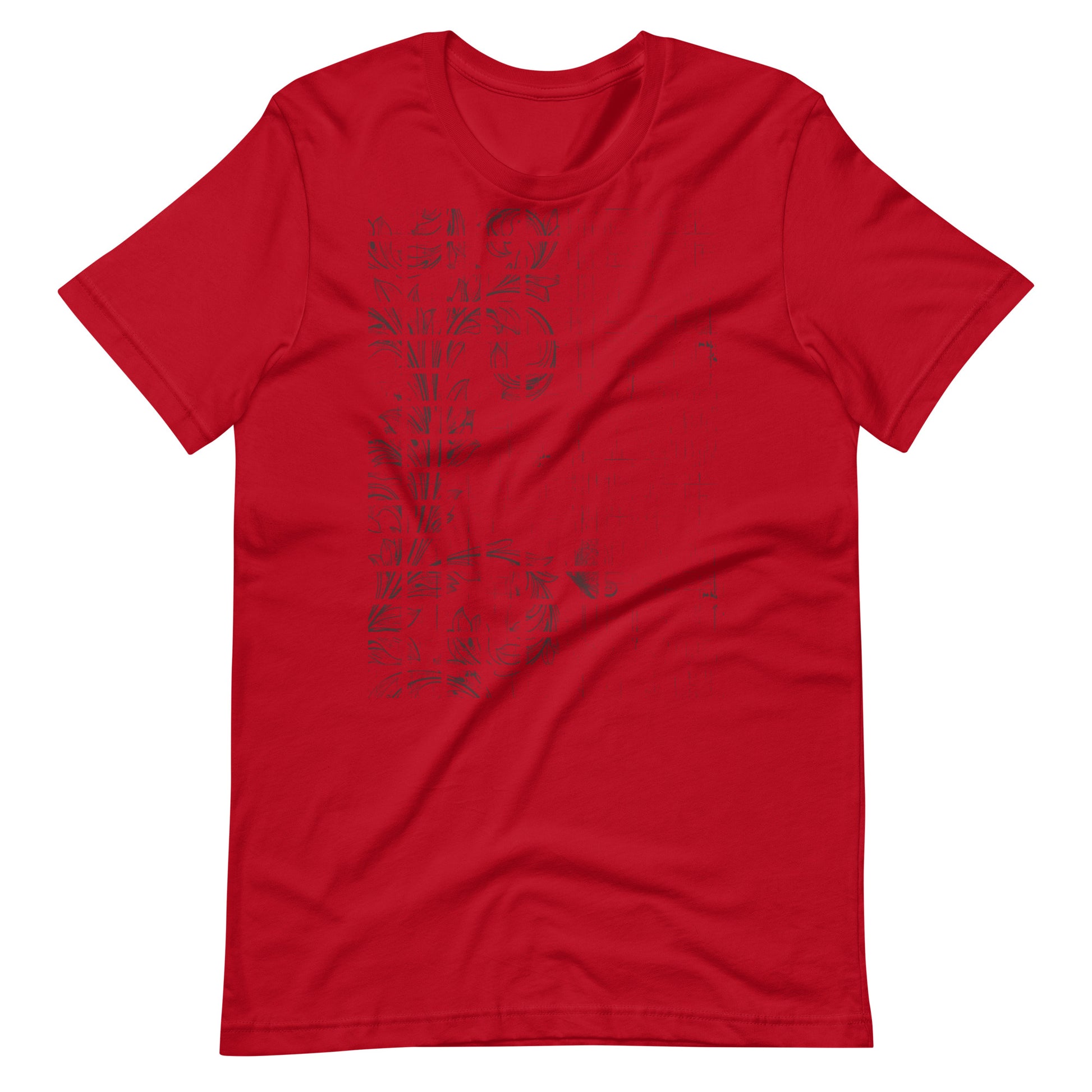 Printagon - Faded Plant - T-shirt - Red / XS