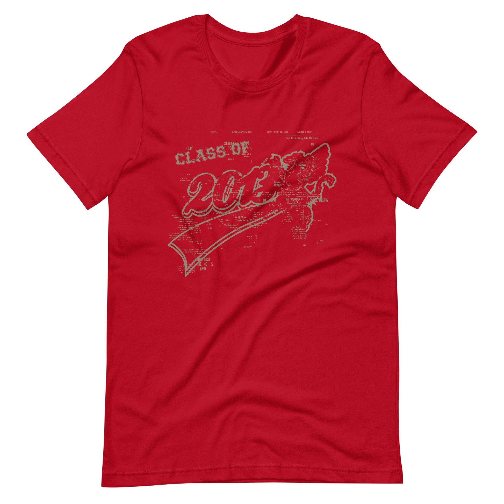 Printagon - Class Of 2013 - T-shirt - Red / XS