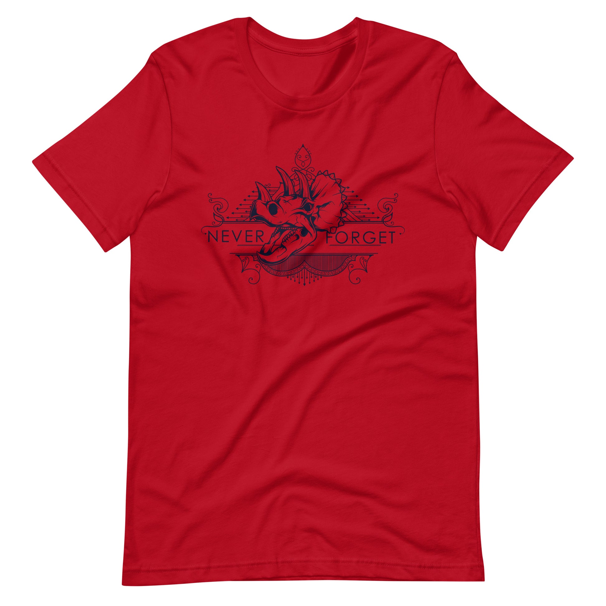 Printagon - Never Forget 002 - Unisex T-shirt - Red / XS