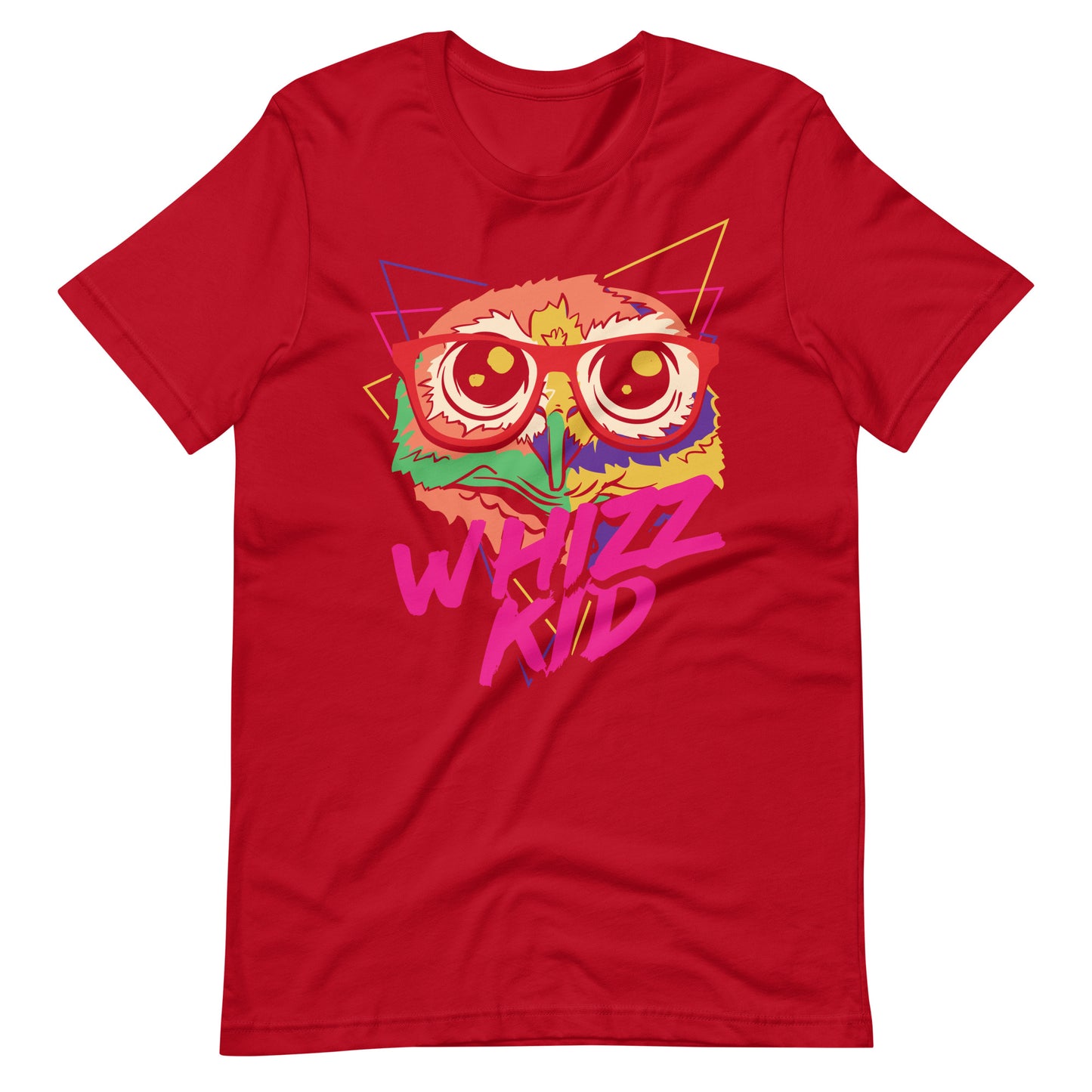 Printagon - Whizz Kid - Unisex T-shirt - Red / XS