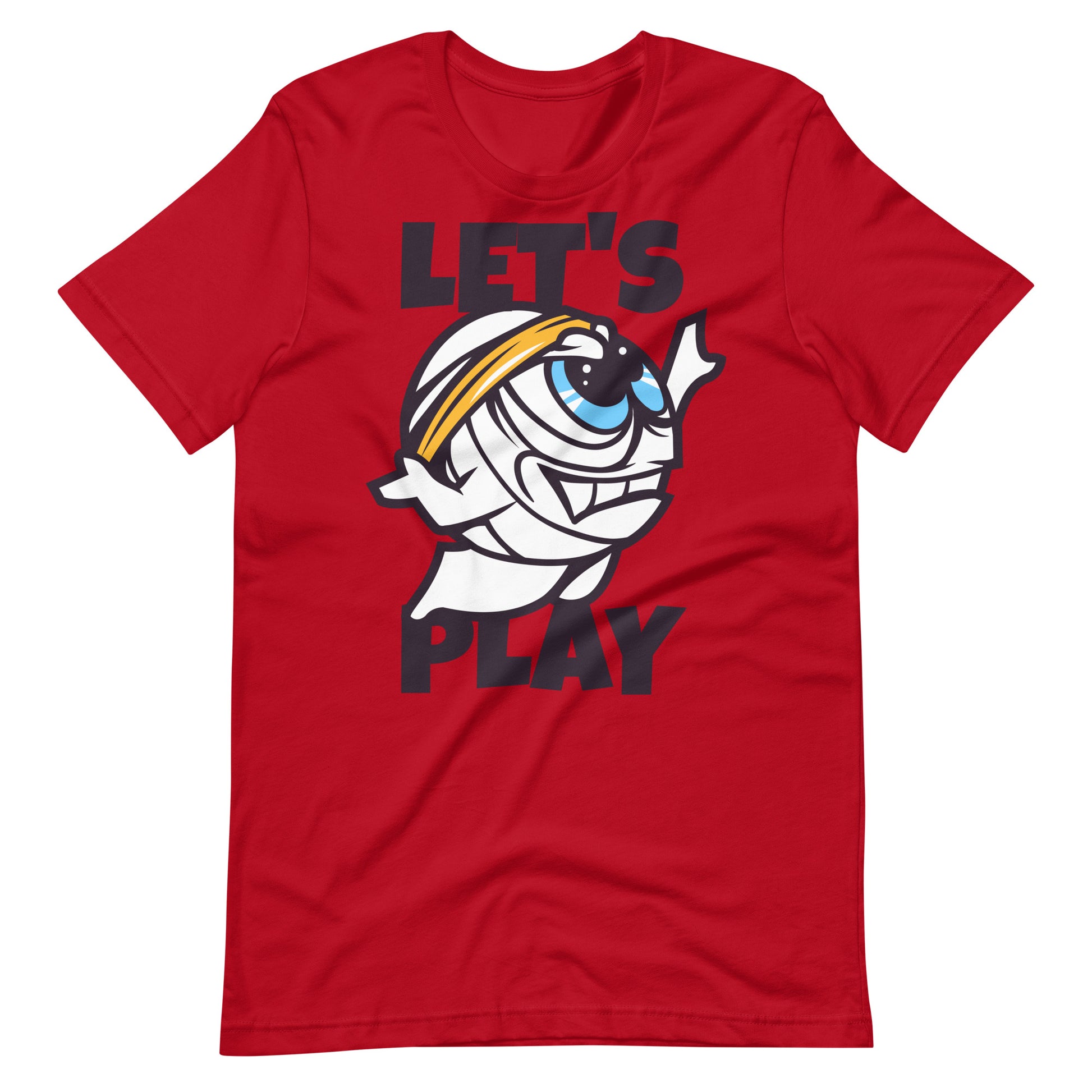 Printagon - Let's Play - Unisex T-shirt - Red / XS