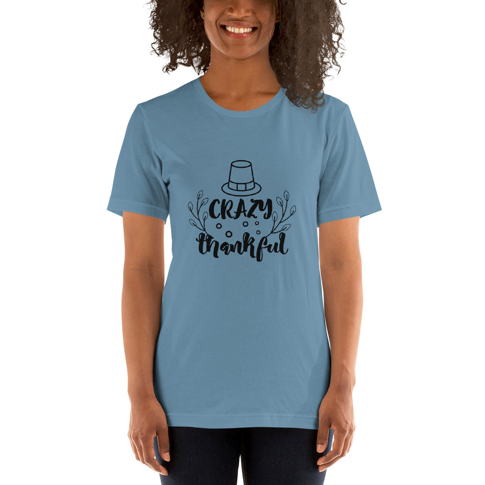 Printagon - Crazy Thankful - Unisex T-shirt -