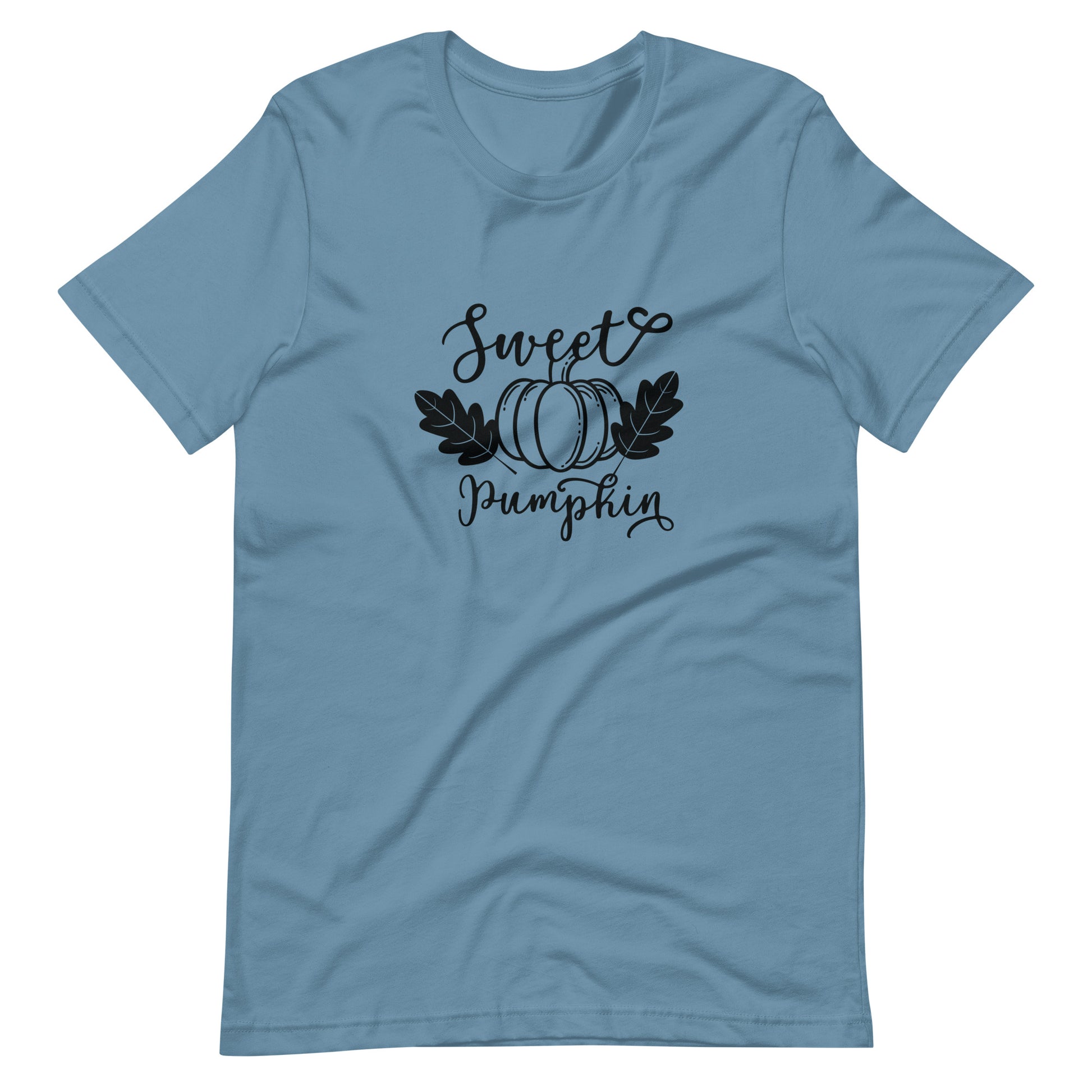 Sweet Pumpkin - Unisex T-shirt - Steel Blue / S Printagon