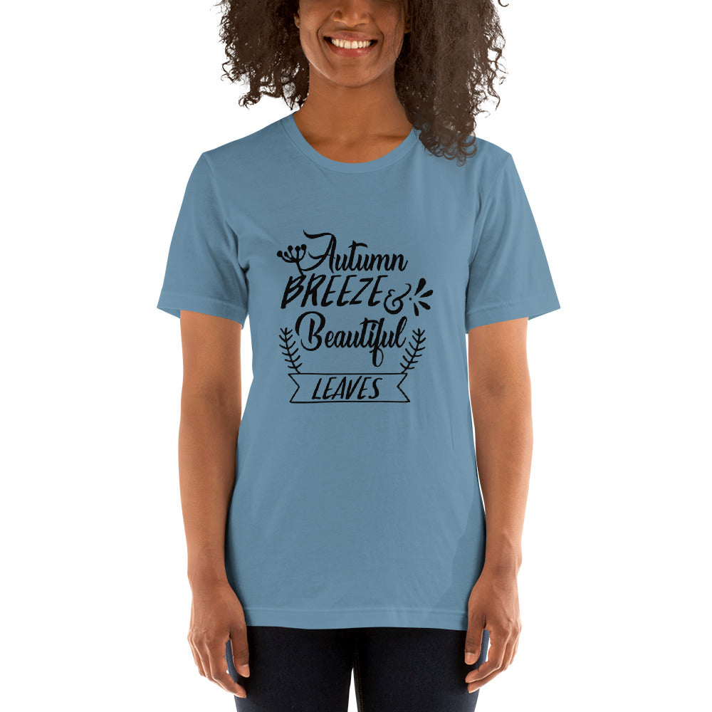 Printagon - Autumn Breeze And Beautiful Leaves 002 - Unisex T-shirt -