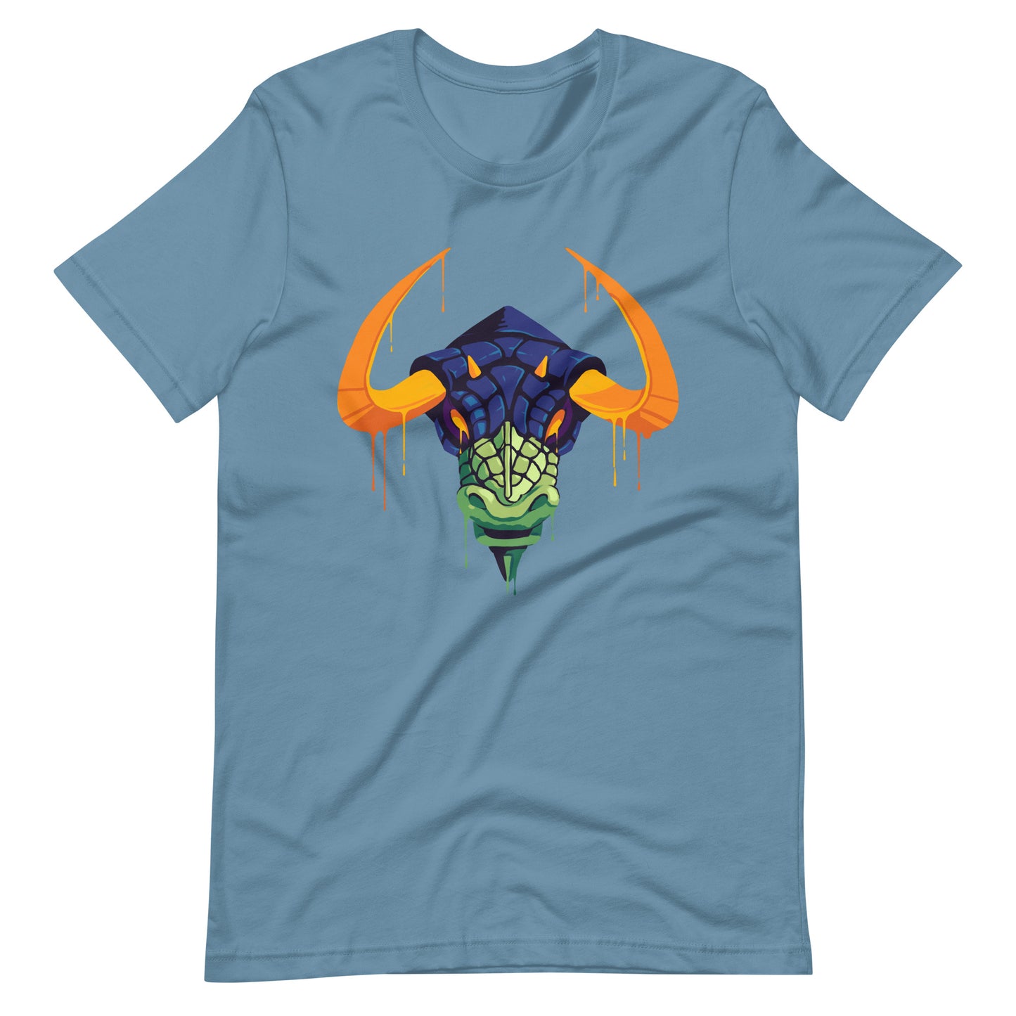 Printagon - Gorgon - T-shirt - Steel Blue / S