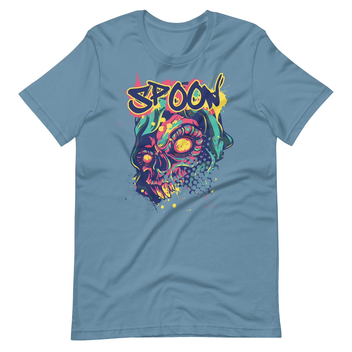 Printagon - Spoon - T-shirt - Steel Blue / S