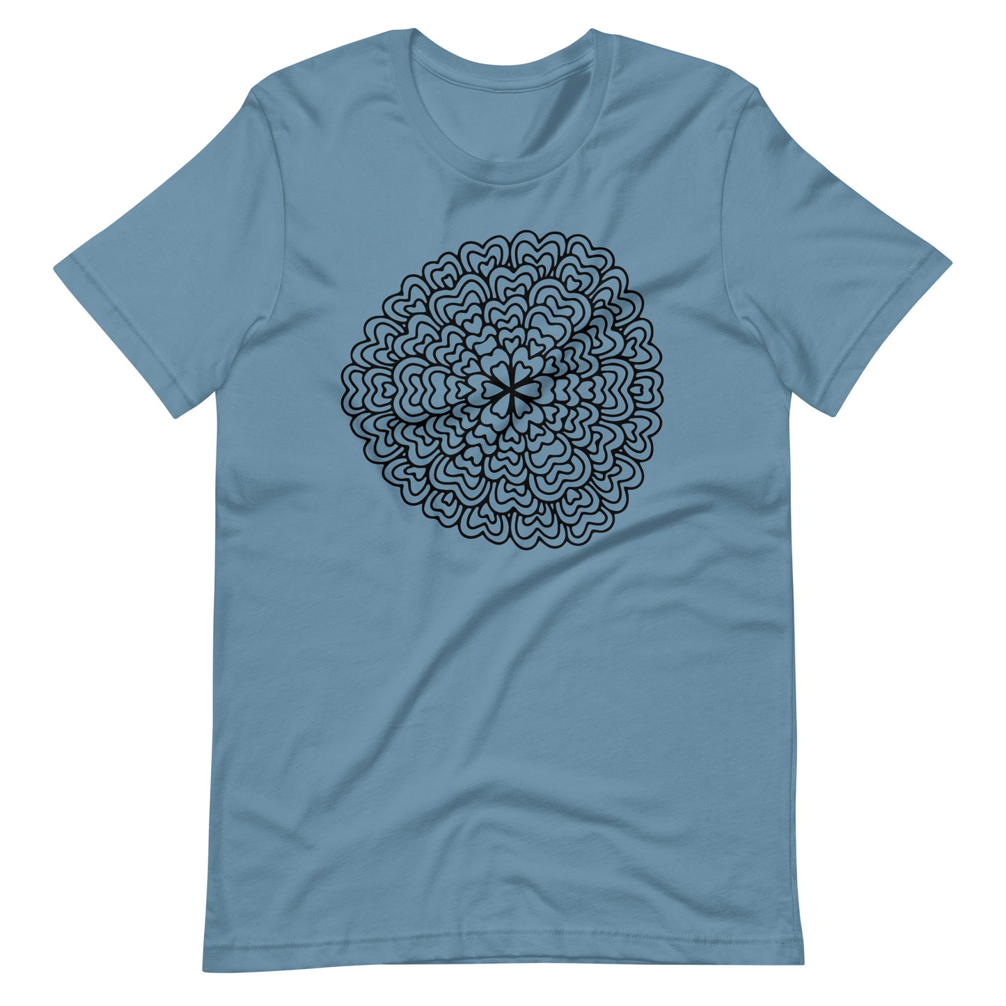 Printagon - Mandala 140 - T-shirt - Steel Blue / S