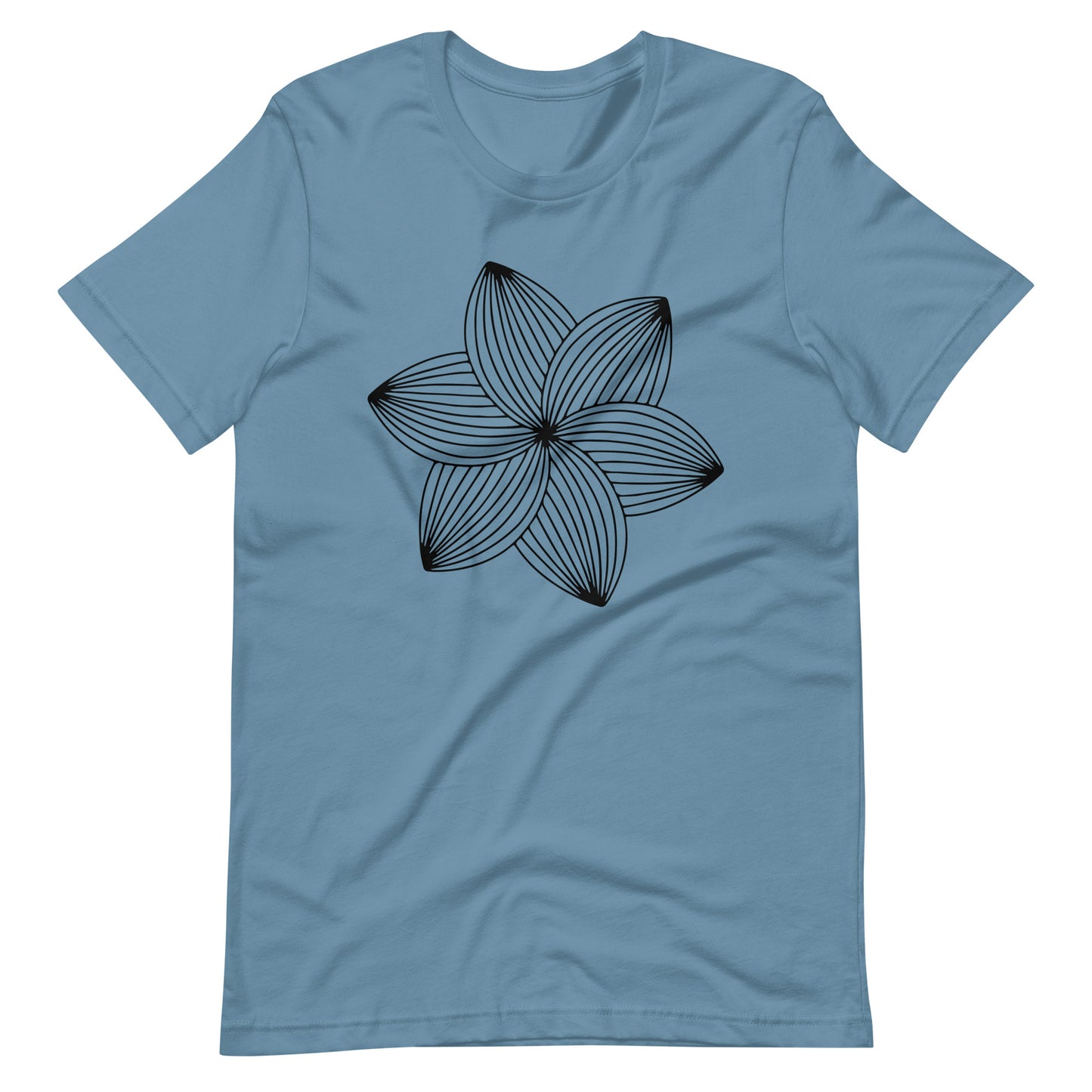 Printagon - Mandala 153 - T-shirt - Steel Blue / S