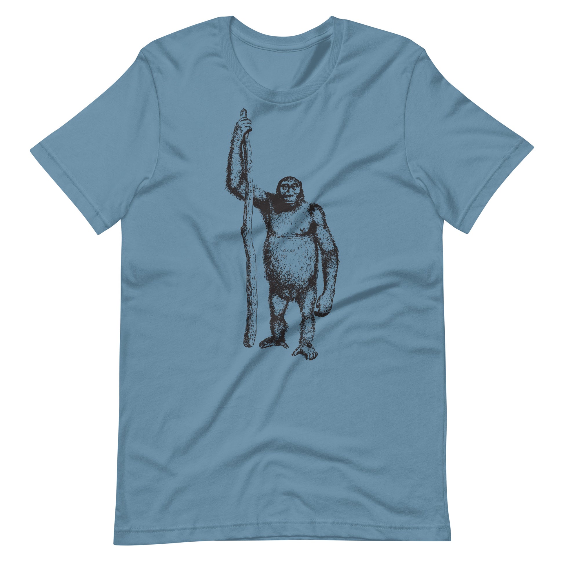 Printagon - Gorilla - Unisex T-shirt - Steel Blue / S