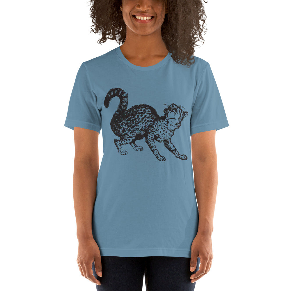 Printagon - Wild Cat - Unisex T-shirt -