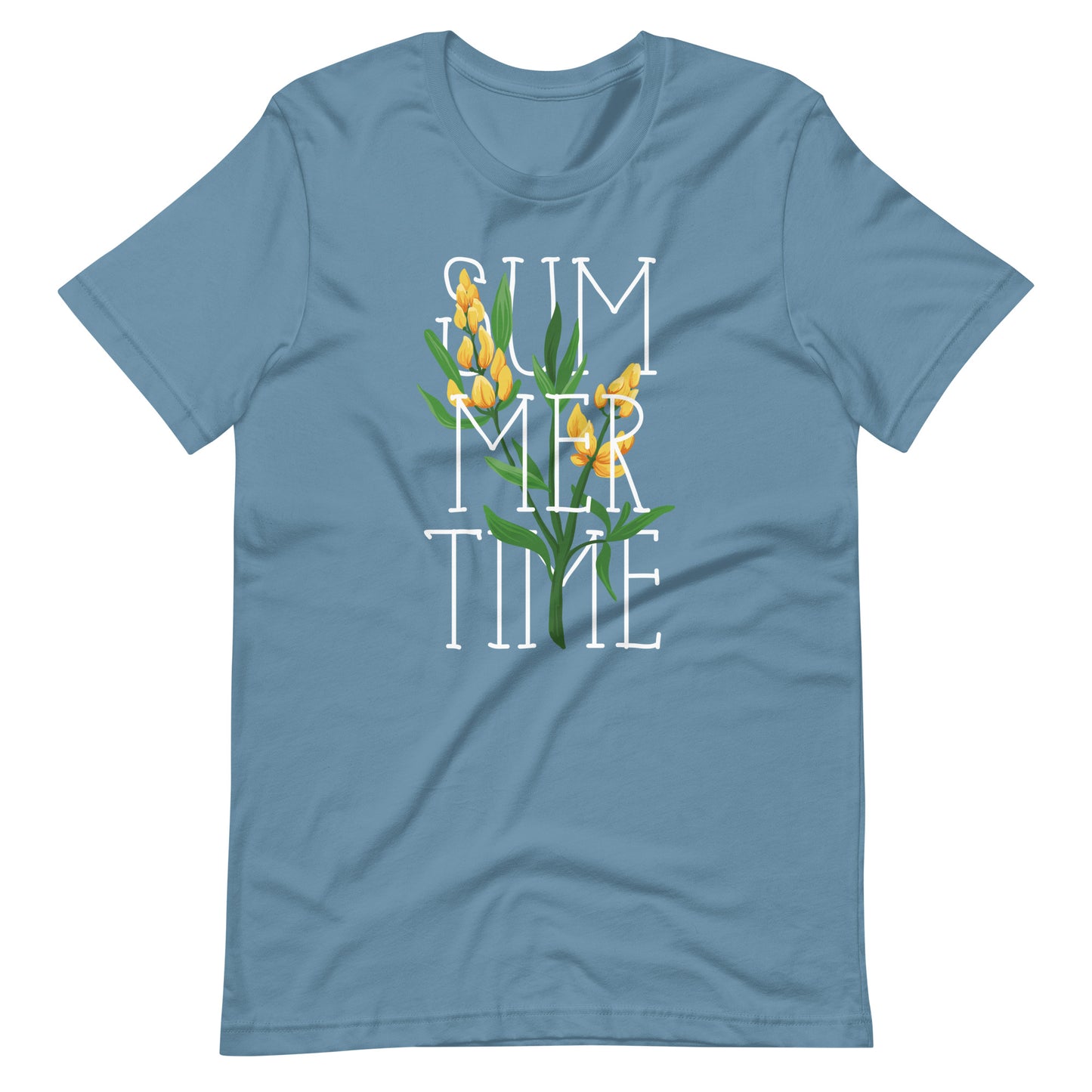 Printagon - Summer Time - T-shirt - Steel Blue / S