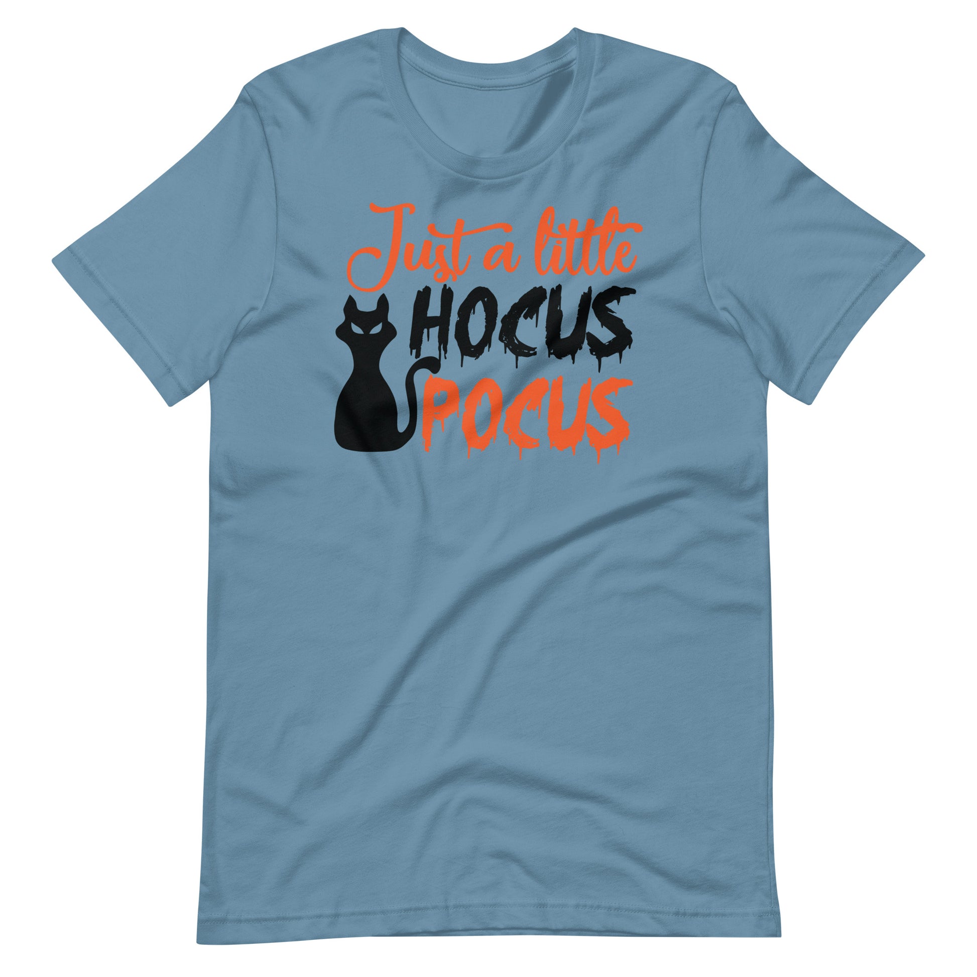 Printagon - Just a Little Hocus Pocus - Unisex T-shirt - Steel Blue / S