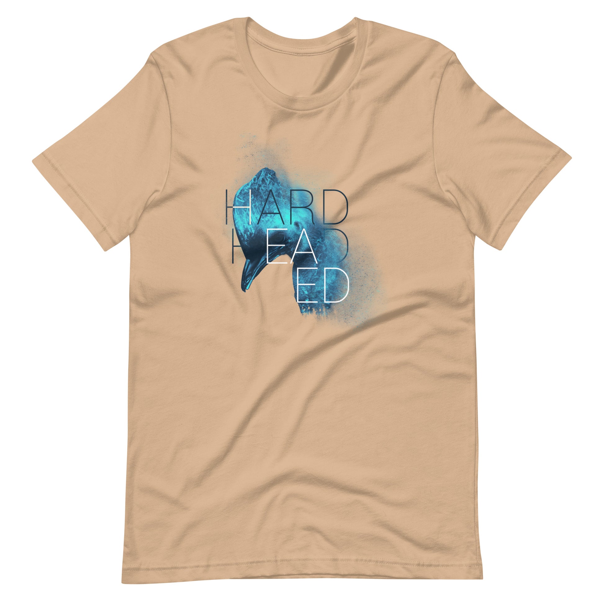 Printagon - Hard Head Ed - Unisex T- shirt - Tan / XS