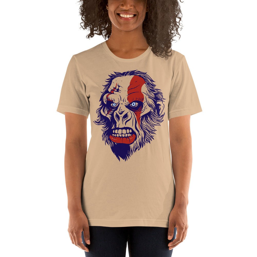 Printagon - Scary Head - Unisex T-shirt -