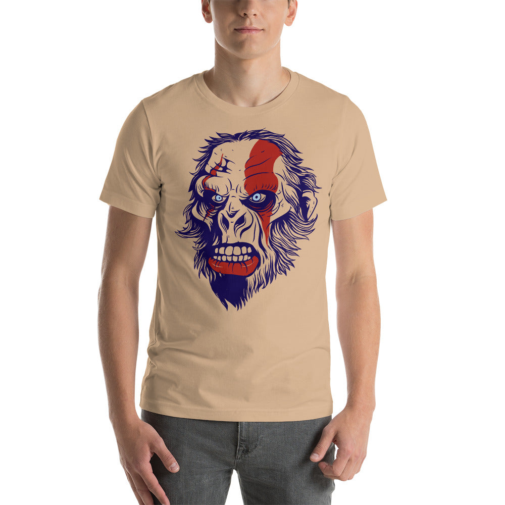 Printagon - Scary Head - Unisex T-shirt -