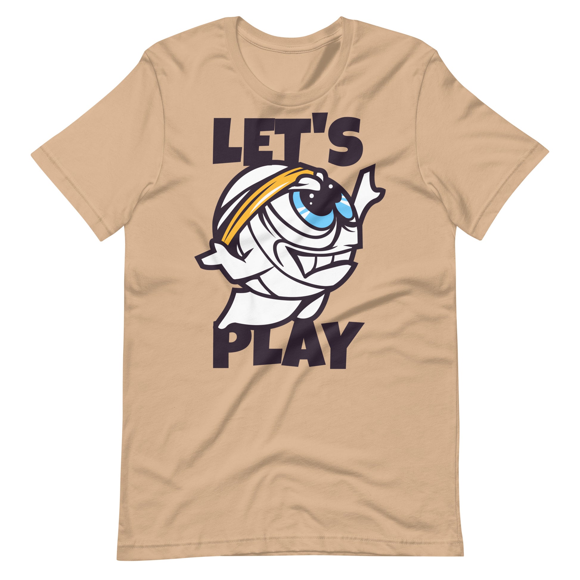 Printagon - Let's Play - Unisex T-shirt - Tan / XS