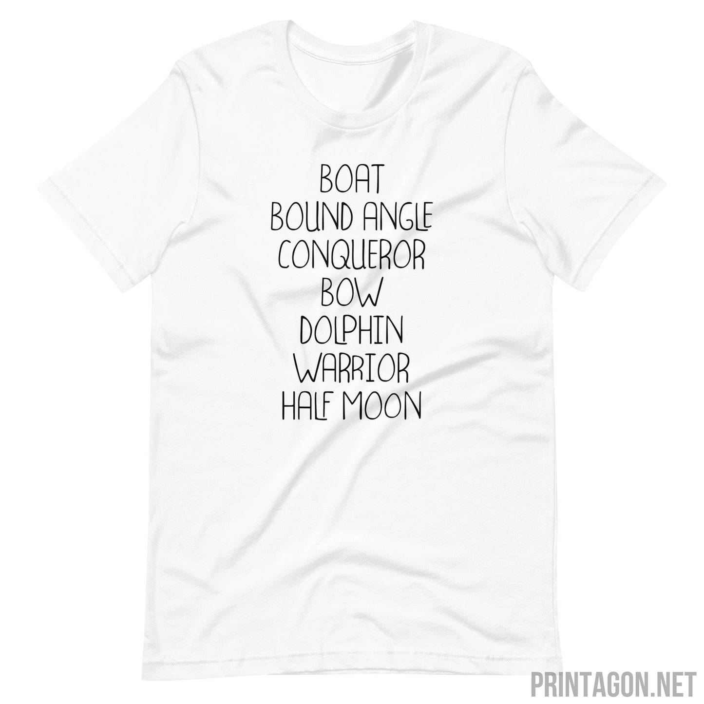 Printagon - Boat Bound Angle - Unisex T-shirt - White / S