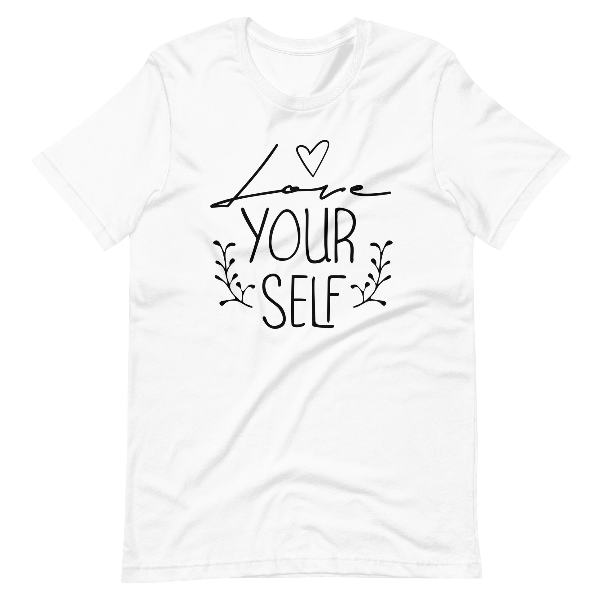 Printagon - Love Your Self - Unisex T-shirt - White / XS