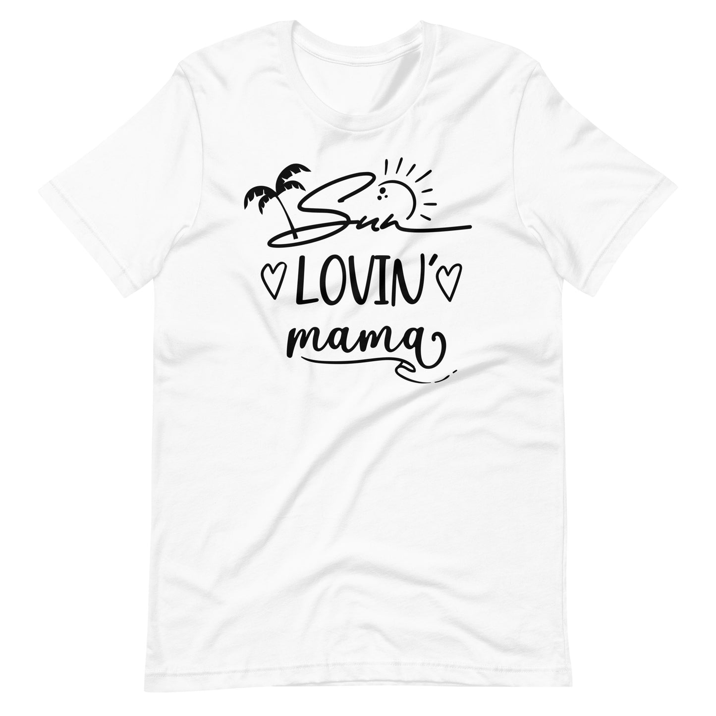 Sun Lovin Mama - T-shirt - White / XS Printagon