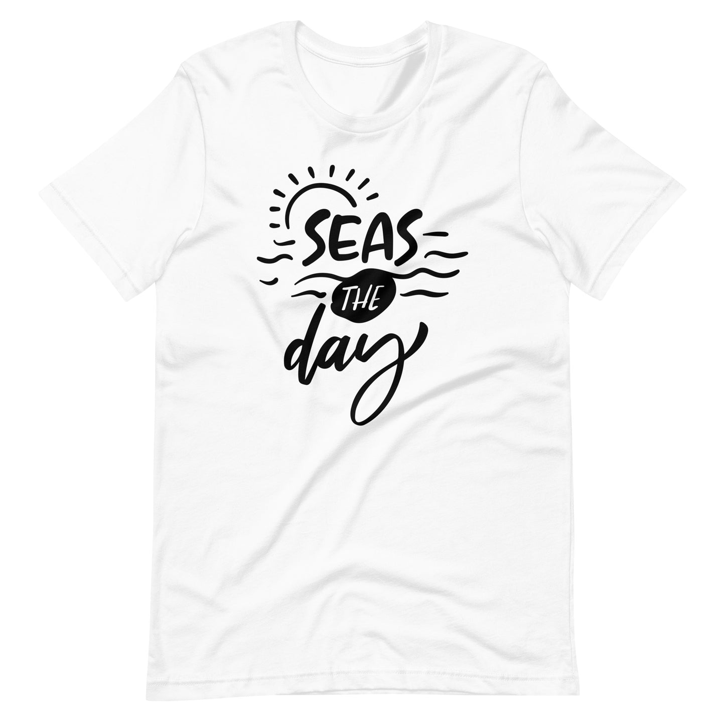 Seas The Day - Unisex T-shirt - White / XS Printagon