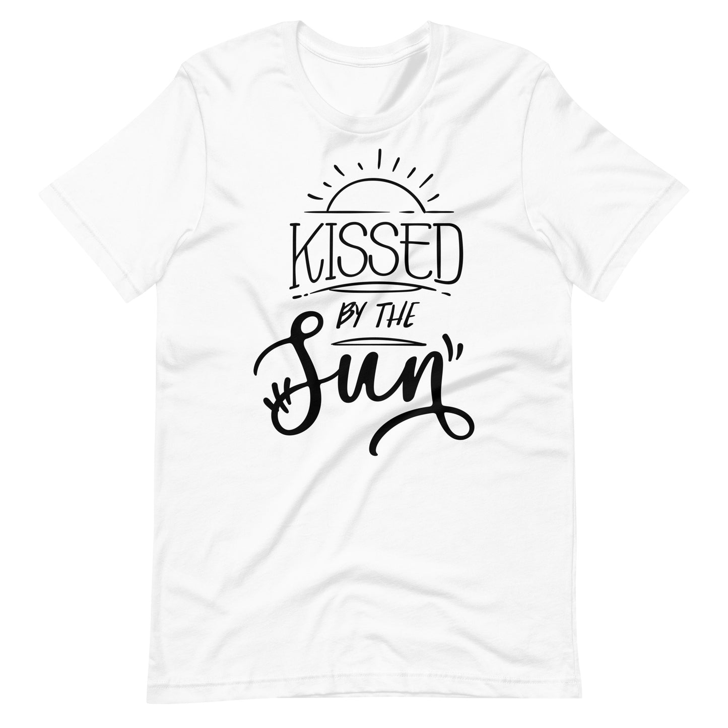 Printagon - Kissed By The Sun - Unisex T-shirt - White / XS