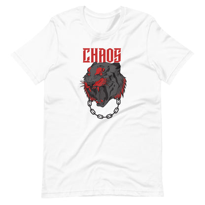 Printagon - Chros Lion - Unisex T-shirt - White / XS