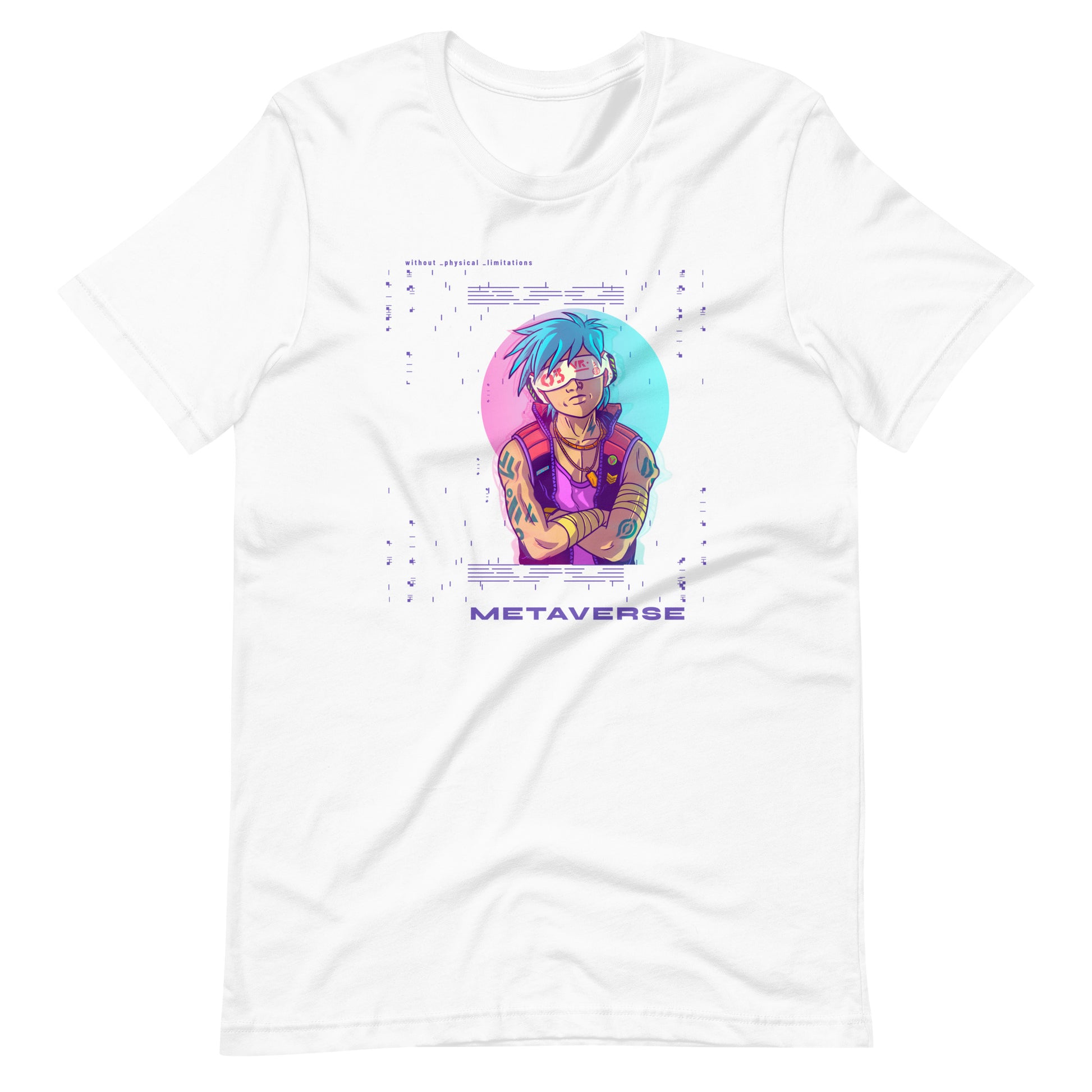 metaverse 005 - Unisex T-shirt - White / XS Printagon