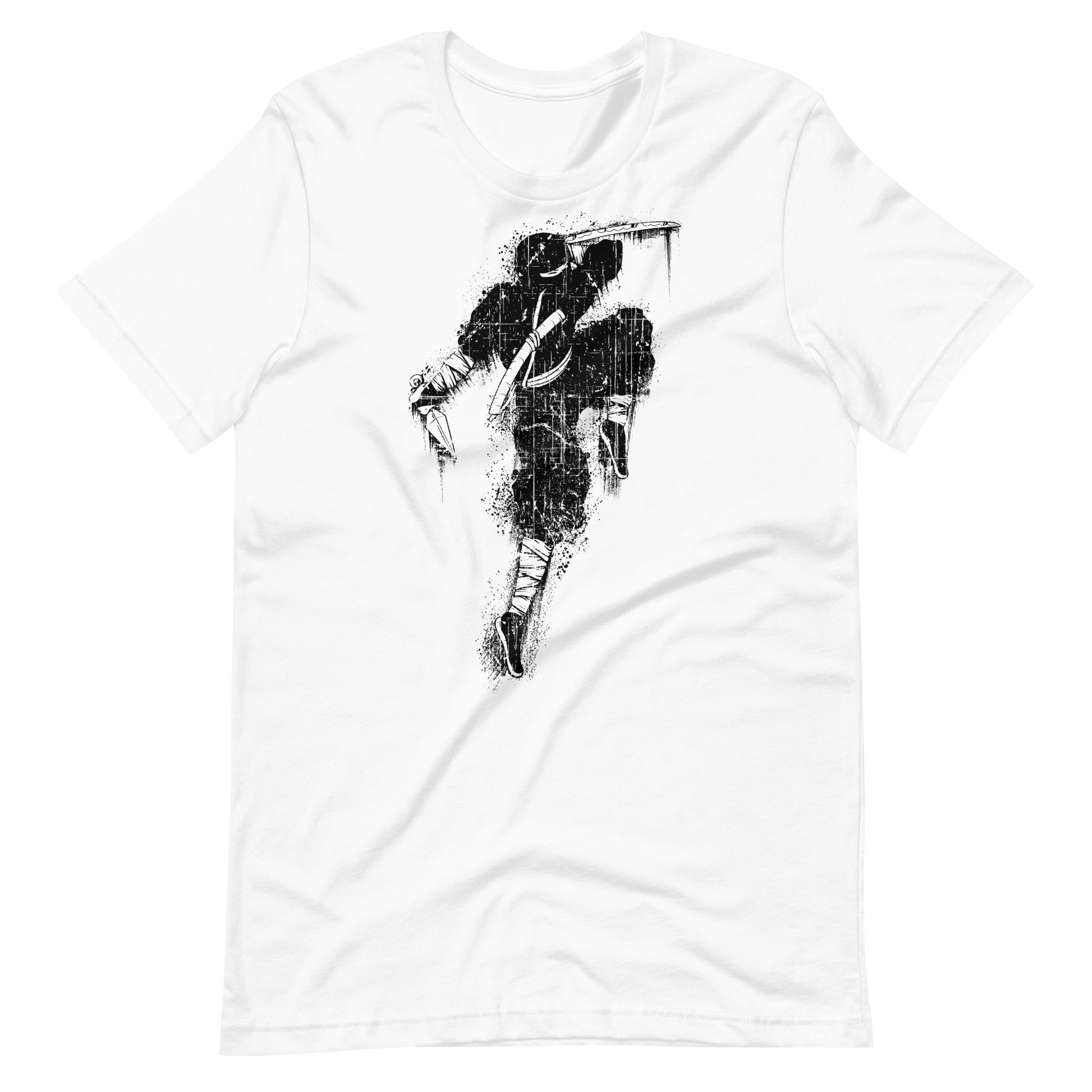 Printagon - Ninja - T-shirt - White / XS