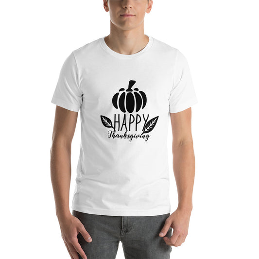 Printagon - Happy Thanks Giving 001 - Unisex T-shirt -